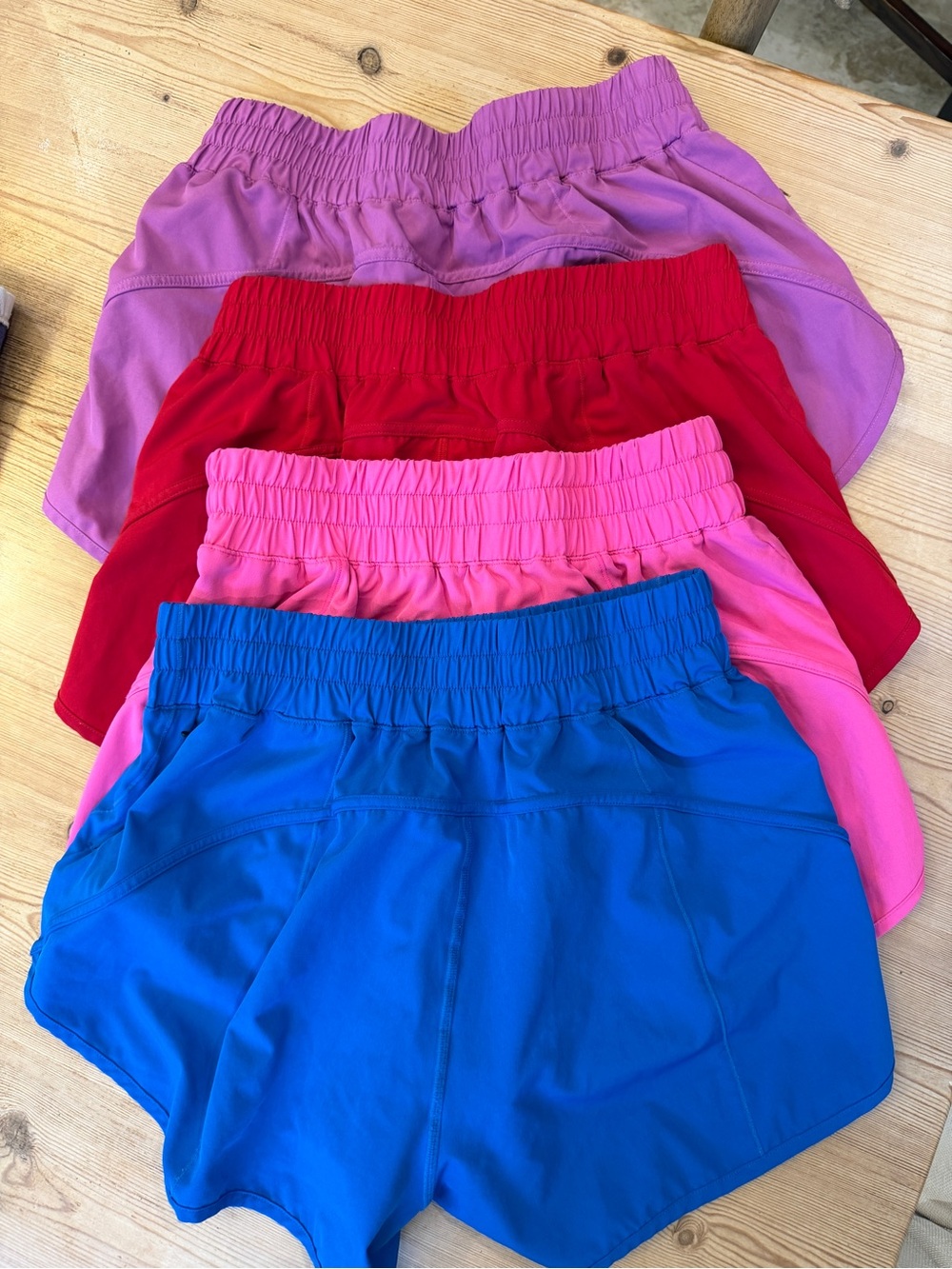 Aurelian - 4 Athletic Shorts for Women, Quick Dry size large